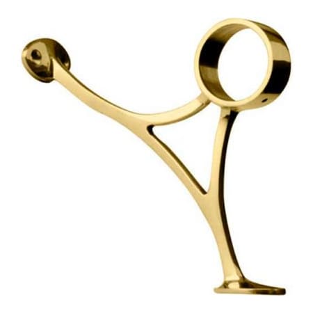Lavi Industries Lavi Industries, Combination Bracket, for 2" Tubing, Polished Brass 00-400/2